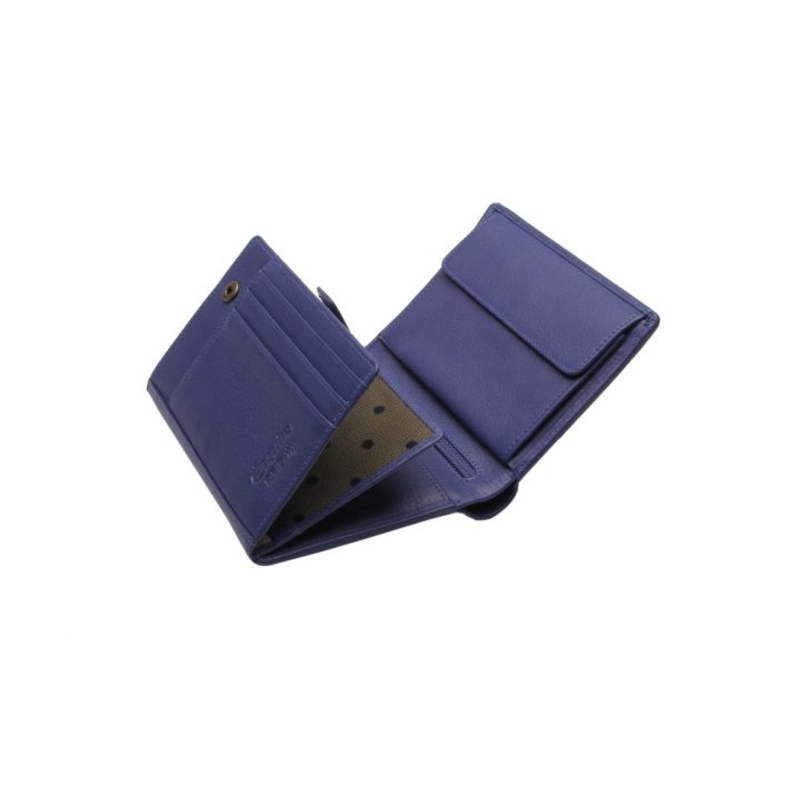 ESQUIRE PERU Hochformatbörse RFID n.blau