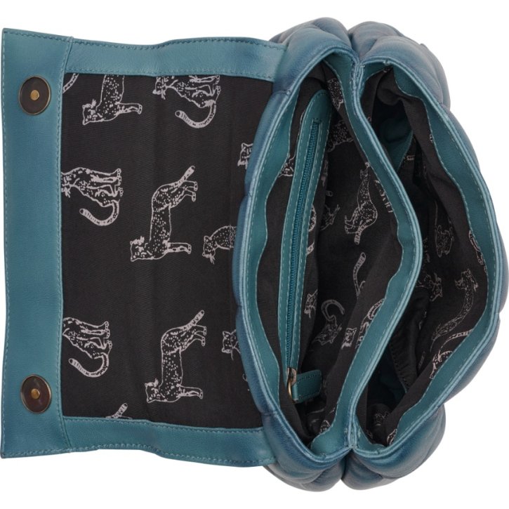 BURKELY DROWSY DANI Handtasche petrol