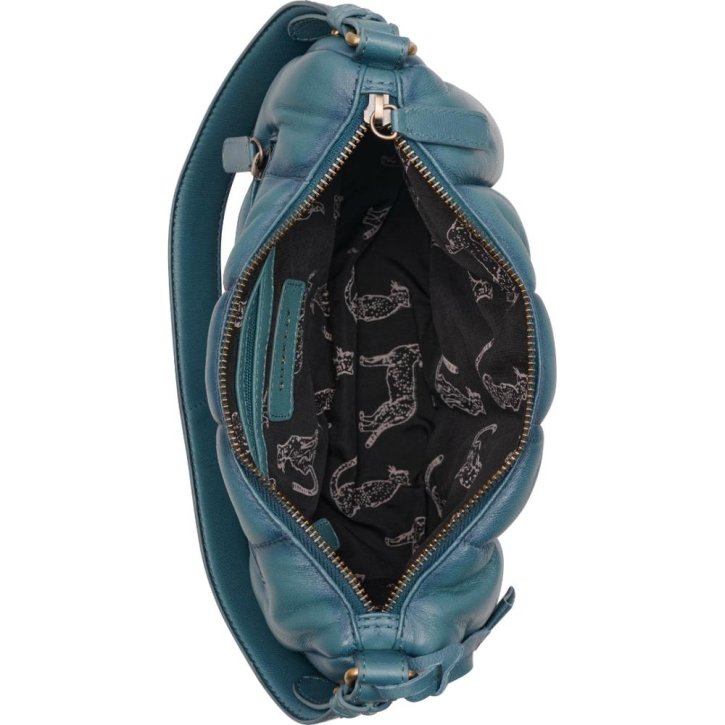 BURKELY DROWSY DANI Handtasche petrol