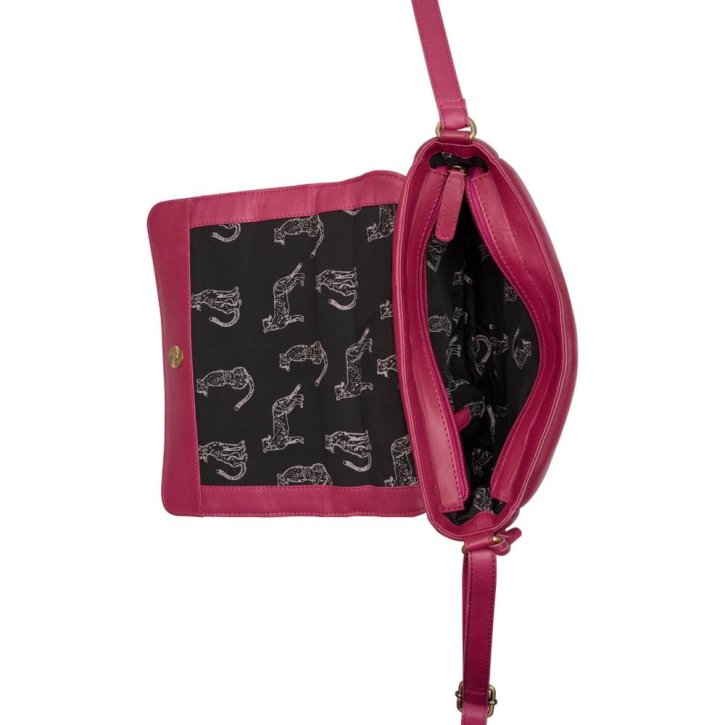 BURKELY DROWSY DANI Handtasche fuchsia