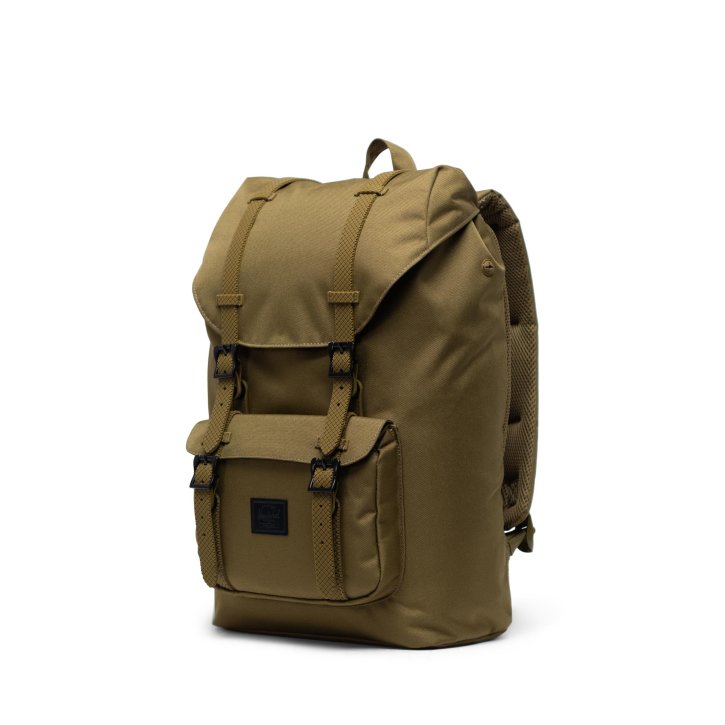 HERSCHEL LITTLE AMERICA MID Rucksack khaki green