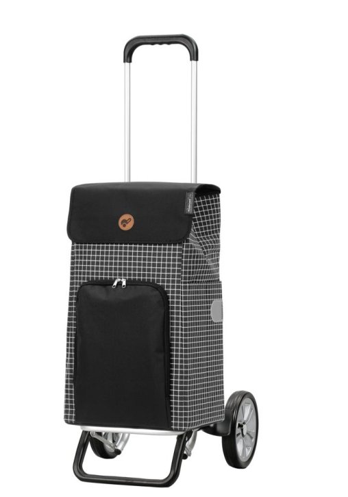 Andersen ALU STAR Einkaufstrolley HILDY schwarz