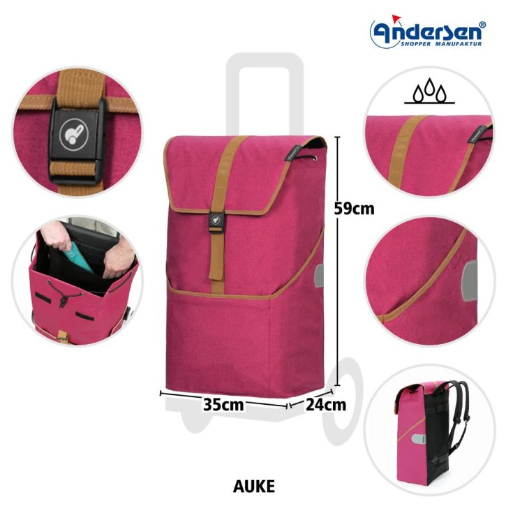 Andersen Alu Star Shopper Auke rubin