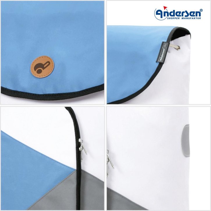 Andersen Unus Shopper Ester blau