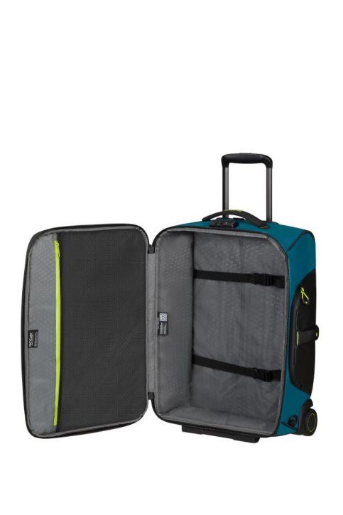 Samsonite ECODIVER Duffle 55/20 petrol blue/lime