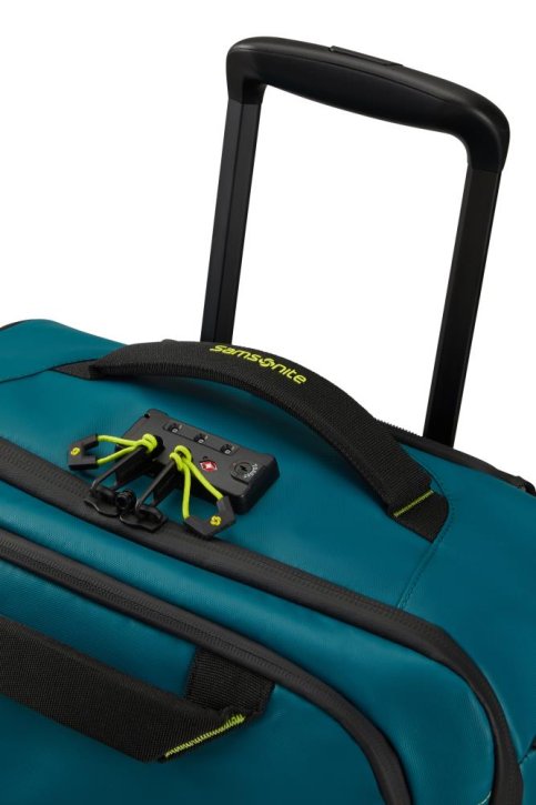 Samsonite ECODIVER Duffle 55/20 petrol blue/lime