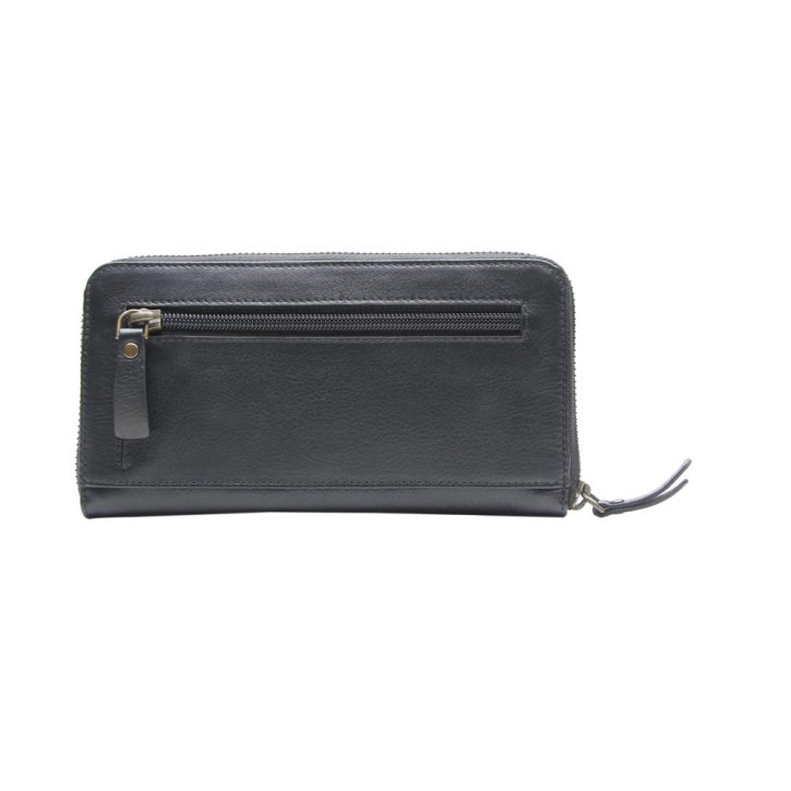 ESQUIRE Damenbörse RV PERU schwarz RFID