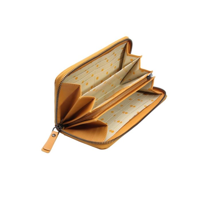 ESQUIRE Damenbörse RV PERU curry RFID