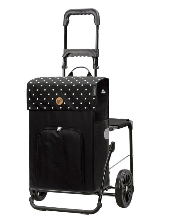 Andersen Malit Komfort Shopper schwarz