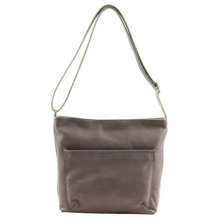 Augenthaler & Heberer MERIVA Schultertasche acacia/softgreen Beutel