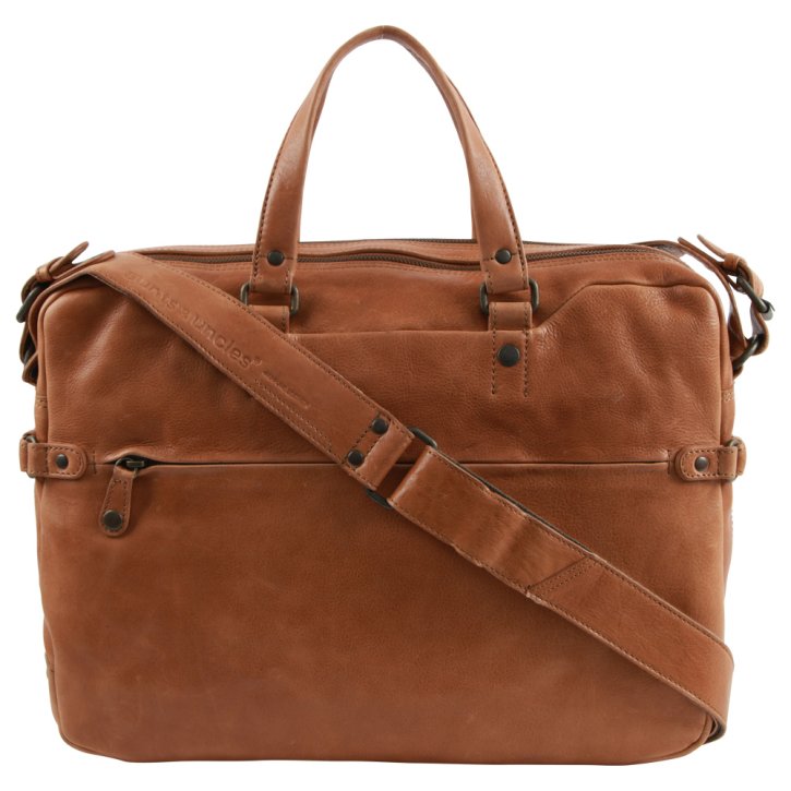 DORIAN Laptoptasche cognac