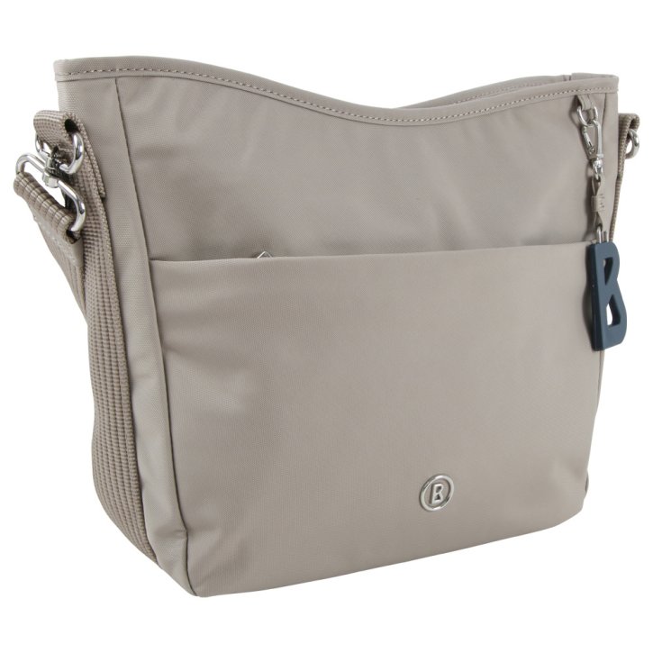 VERBIER IRMA Schultertasche taupe