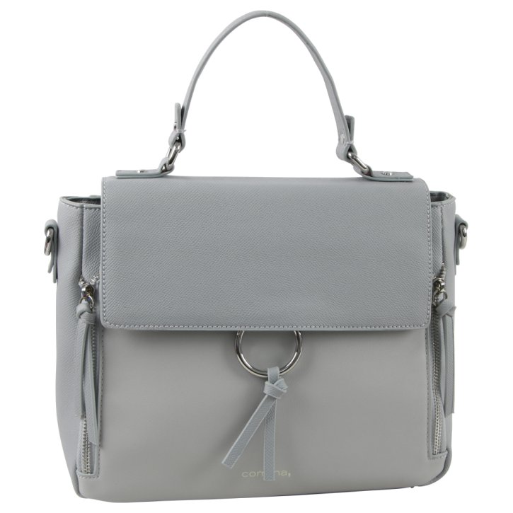 Comma LEASURE MIX Handtasche light grey