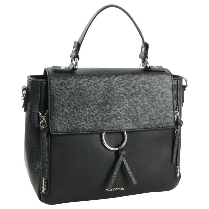 LEASURE MIX Handtasche black