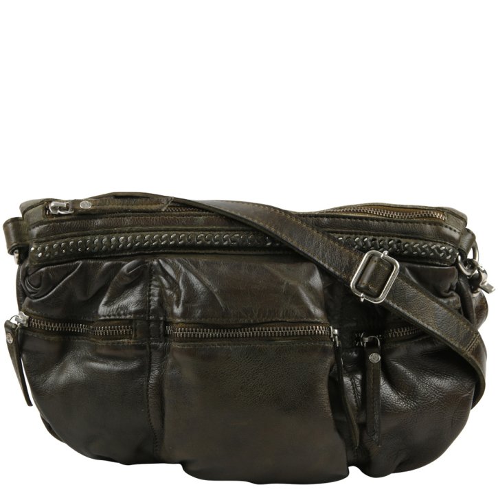 DEPECHE Schultertasche olive