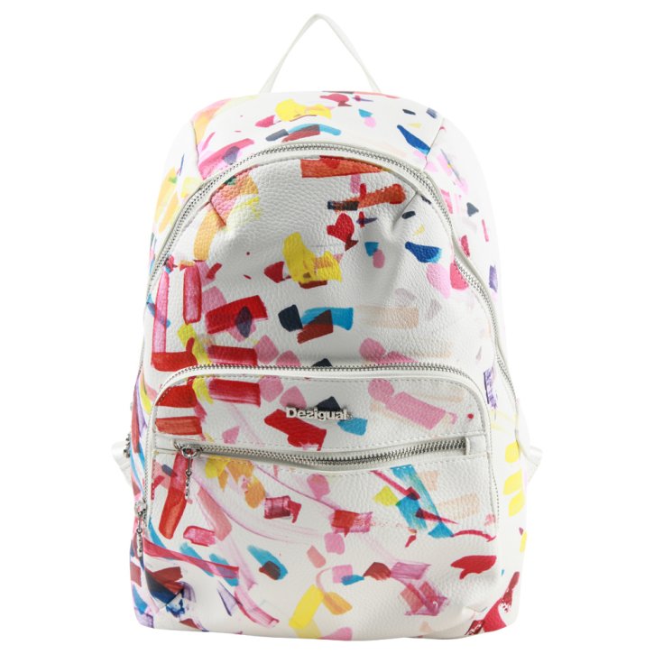 CONFETTI LIMA Rucksack blanco