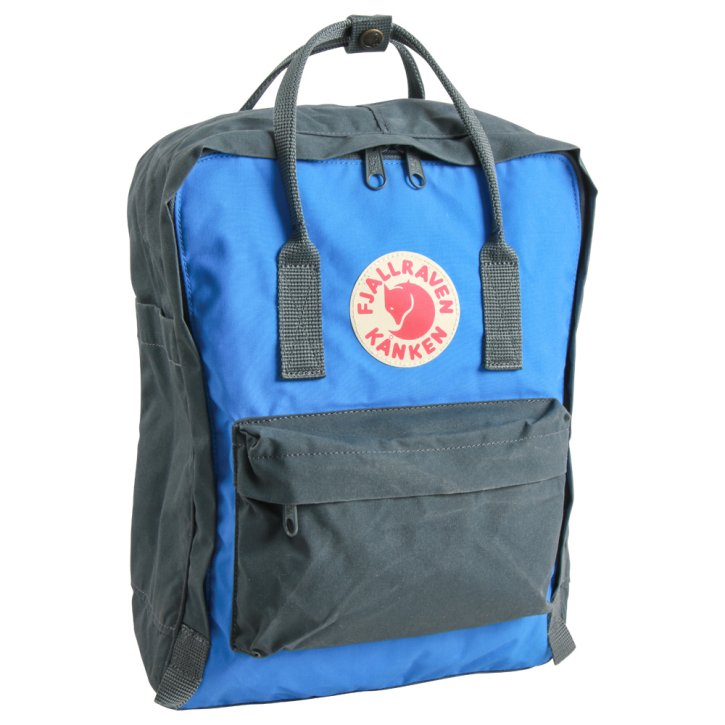 FJÄLLRÄVEN KANKEN Rucksack graphite/blue