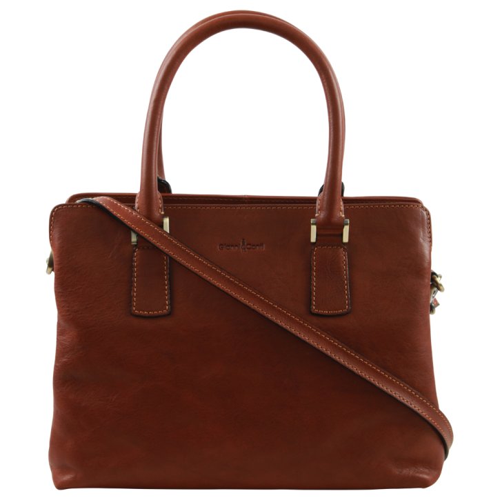 Handtasche cognac