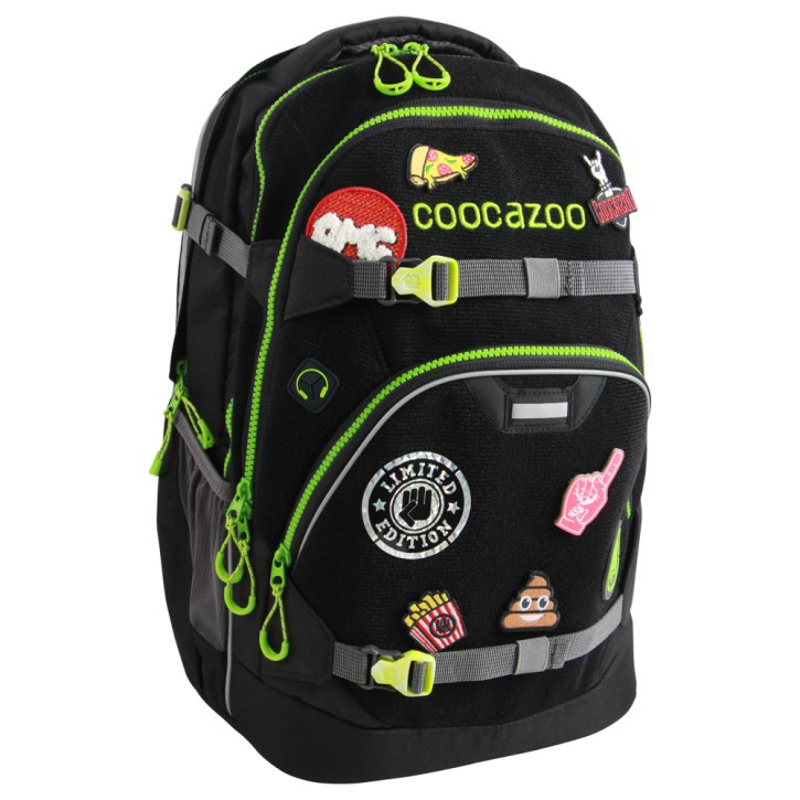COOCAZOO Rucksack ScaleRale "Patchy" black