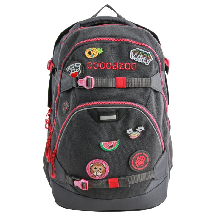 COOCAZOO Rucksack ScaleRale "Patchy" grey