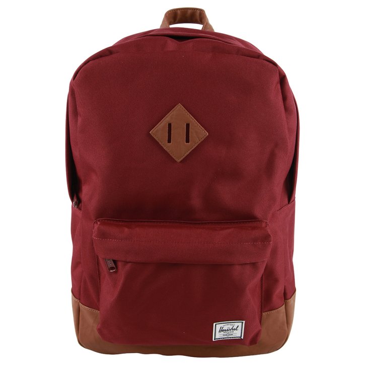 HERSCHEL HERITAGE WINDSOR wine/tan