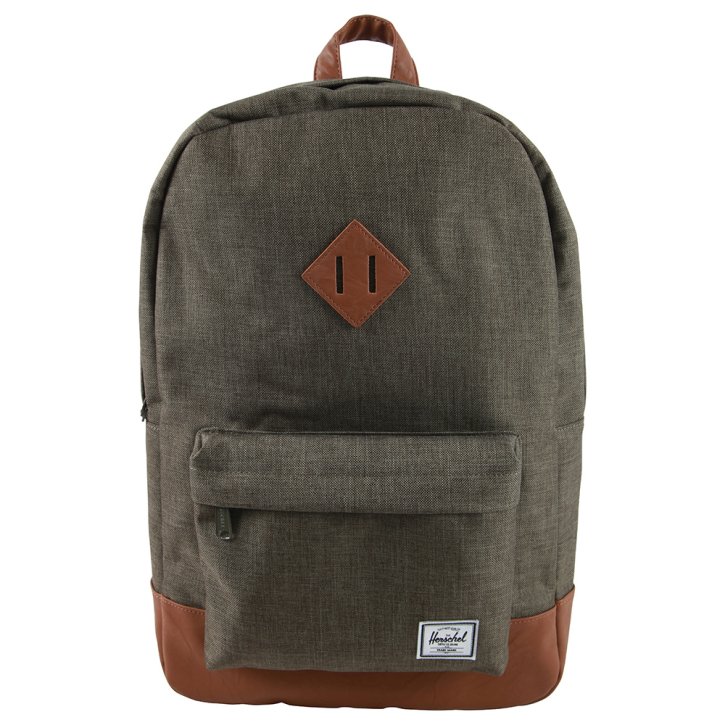 HERSCHEL HERITAGE CANTEEN crosshatch/tan