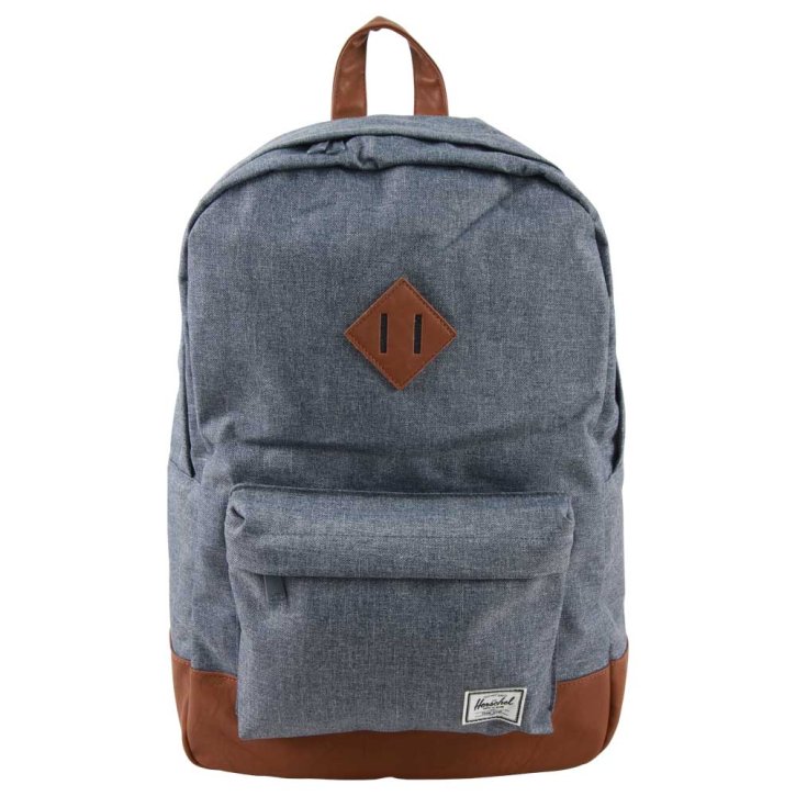 HERSCHEL HERITAGE CHAMBRAY crosshatch/tan