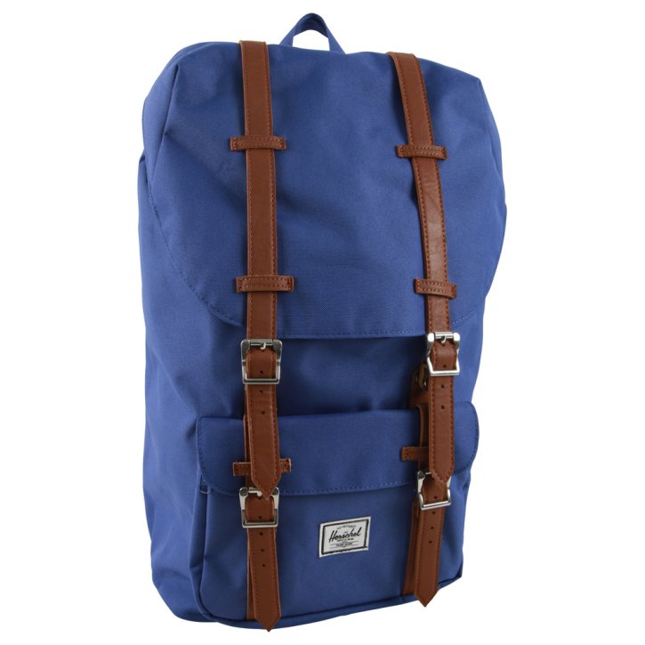 HERSCHEL LITTLE AMERICA deep ultramarine/tan