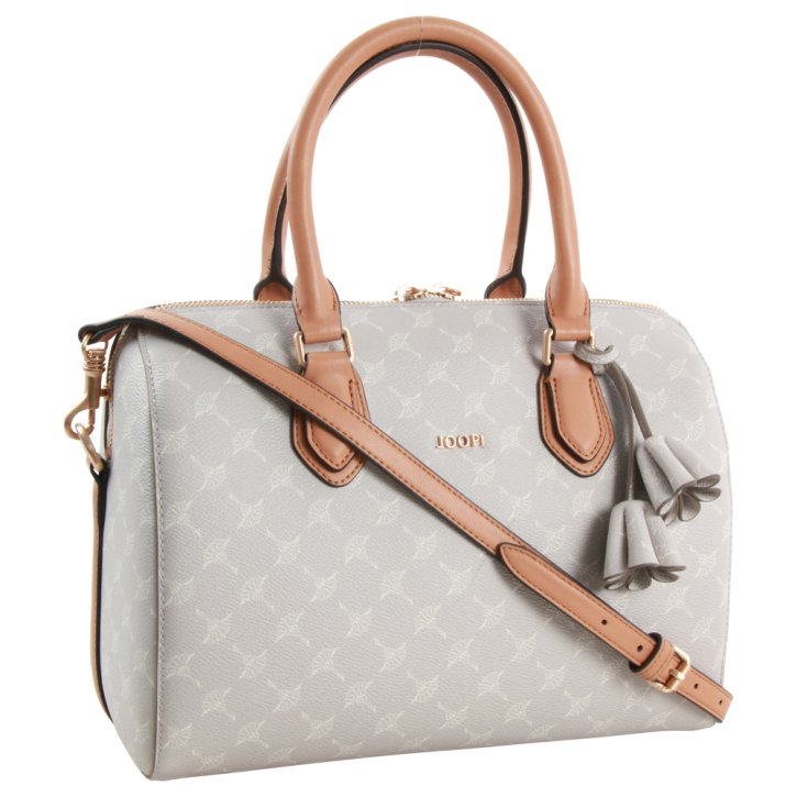 AURORA CORTINA Schultertasche light grey