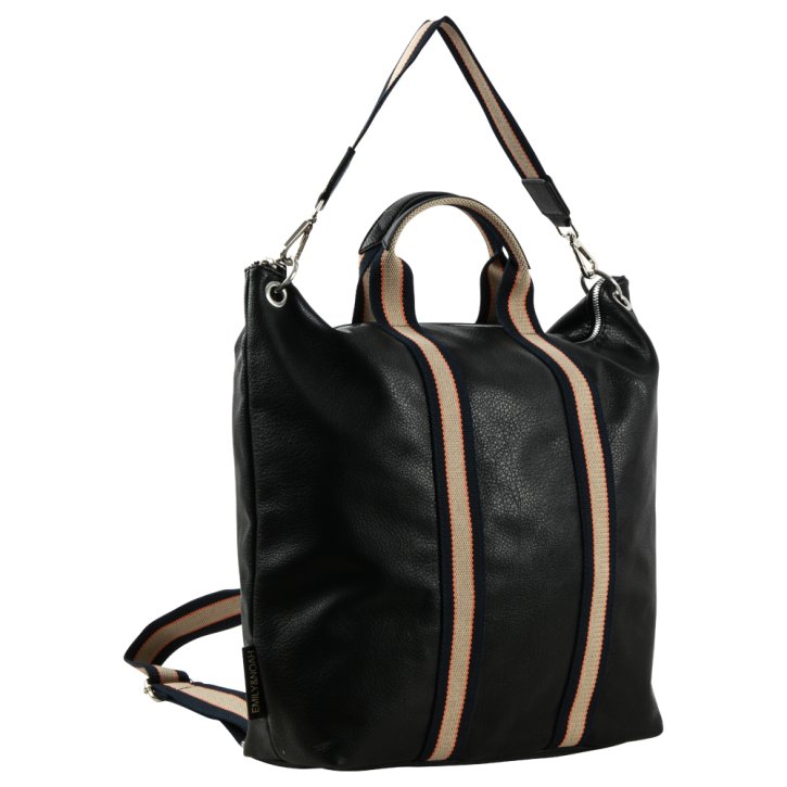 LUISA 2in1 City Rucksack groß black