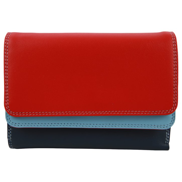 Double Flap Purse/Wallet Damenbörse royal