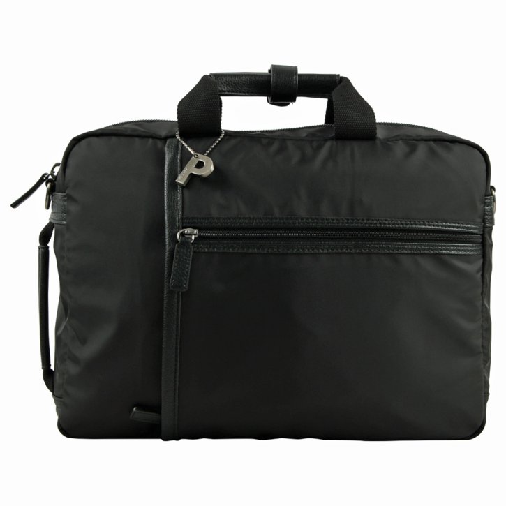 S'PORE 2in1 Laptoptasche schwarz