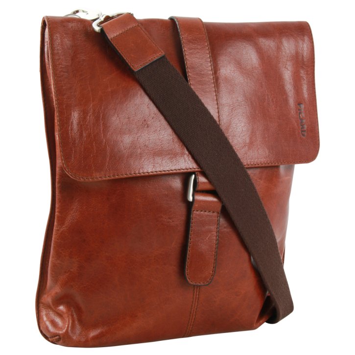 BUDDY Herrentasche cognac