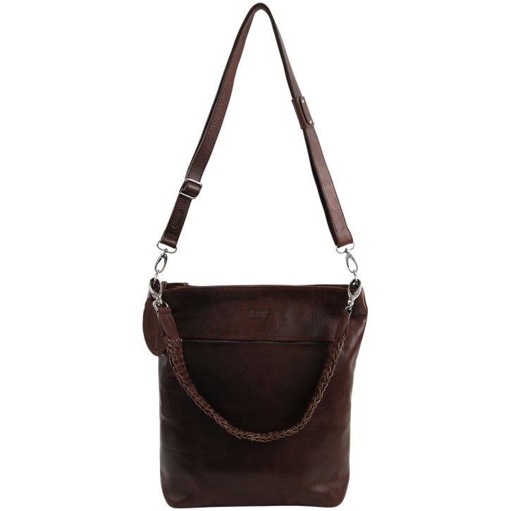 Saccoo Saladas Schultertasche brown