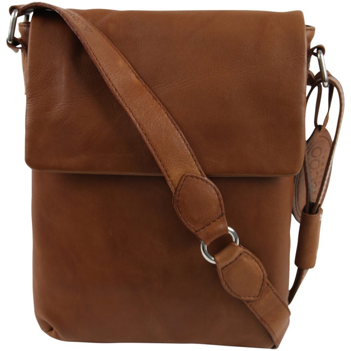 Saccoo Ricon Schultertasche brandy