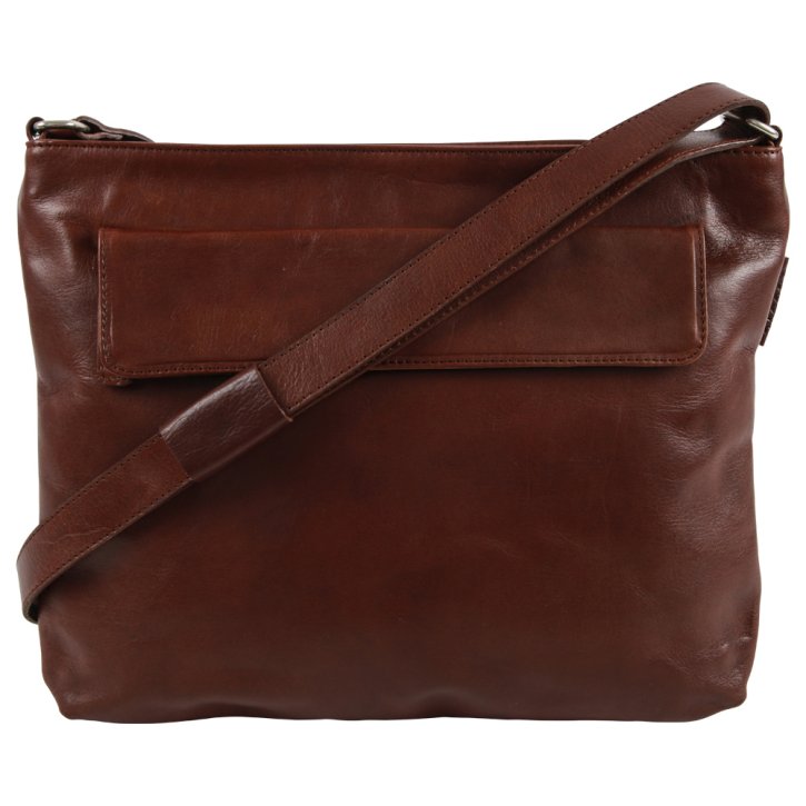 ALLEN Schultertasche brown