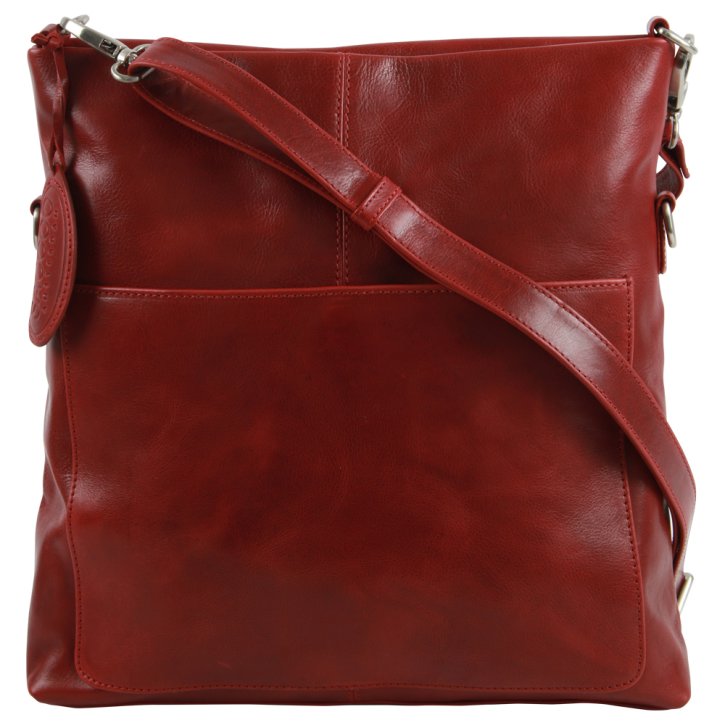 Saccoo RIO Schultertasche red