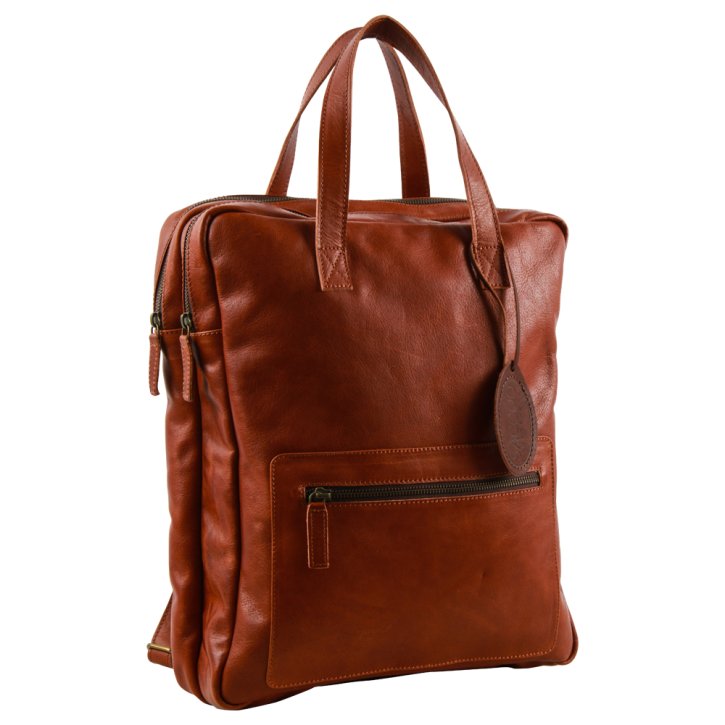 Ramon BF Laptoprucksack cognac