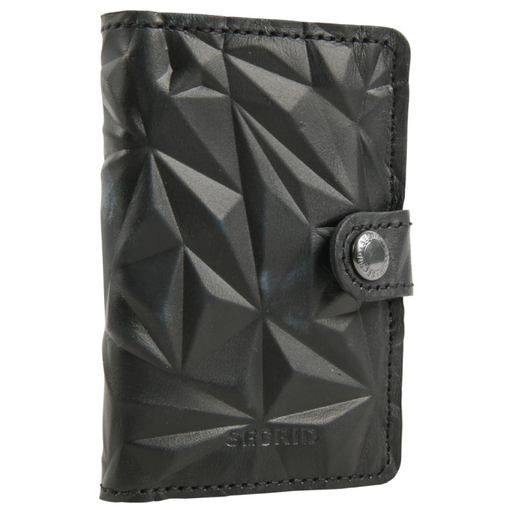 Secrid Miniwallet Prism black-red