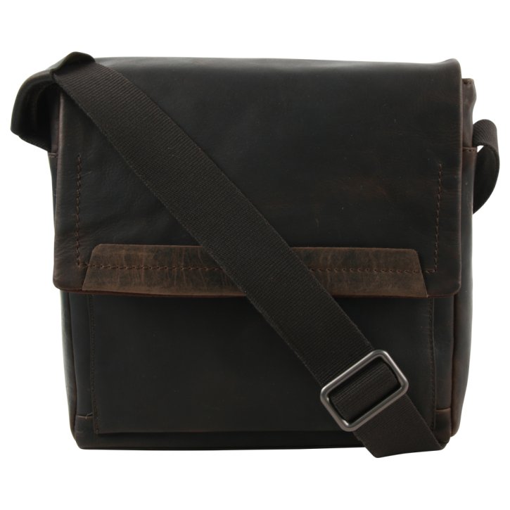 Strellson CAMDEN SVF Schultertasche dark brown