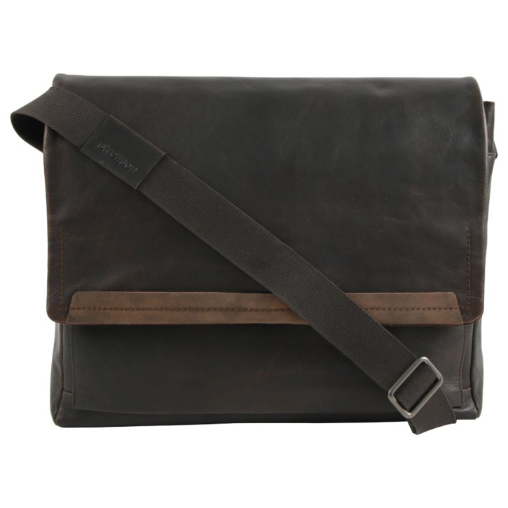 Strellson CAMDEN LHF Messenger dark brown