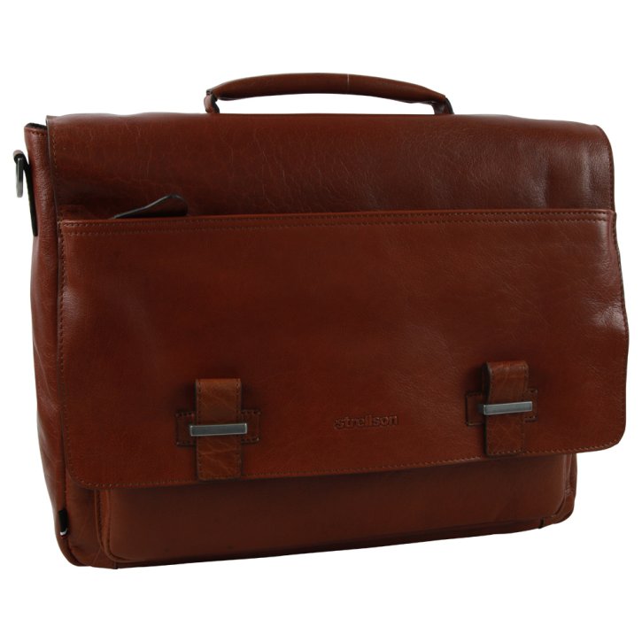 Strellson Sutton Laptoptasche cognac