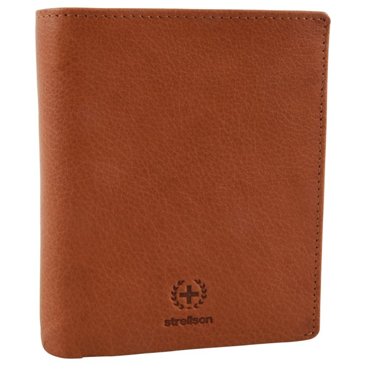 blackwall billfold v8 RFID Herrenbörse cognac