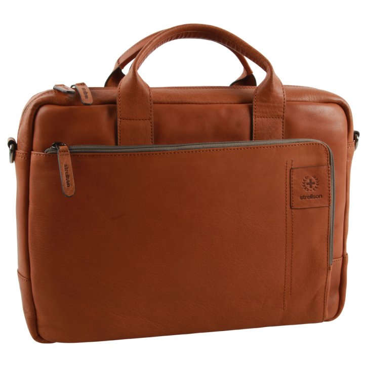 Strellson hyde park Laptoptasche cognac