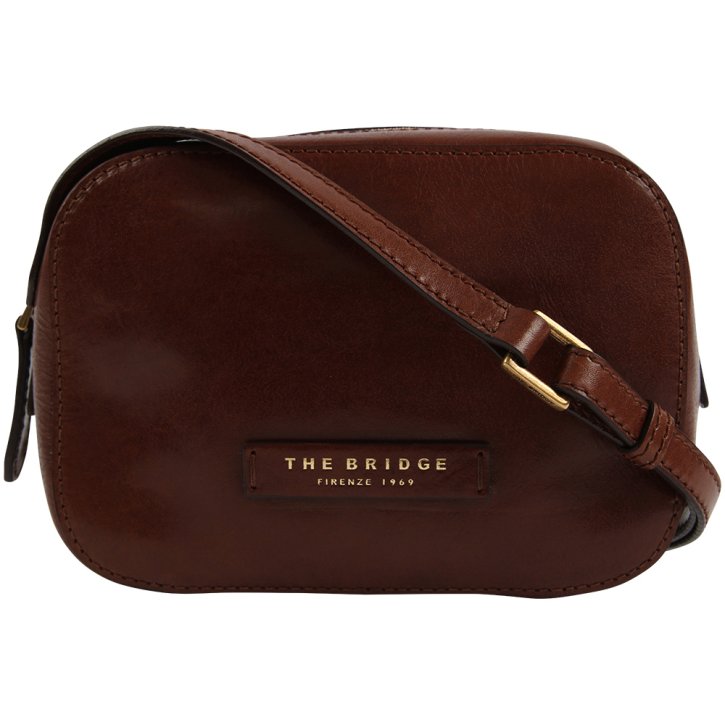 the bridge Handtasche Rindleder braun