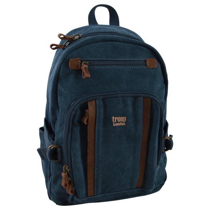 Backpack M Canvas blue