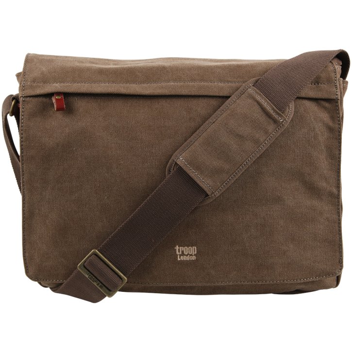 Messengerbag L Canvas brown