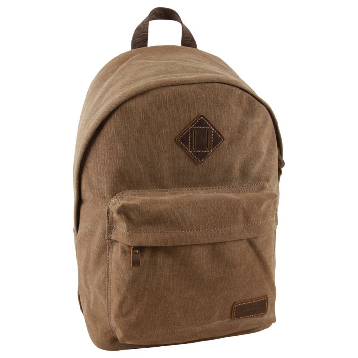 Troop London Backpack Canvas brown