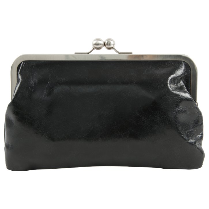 HILDEGARD Clutch vintage schwarz