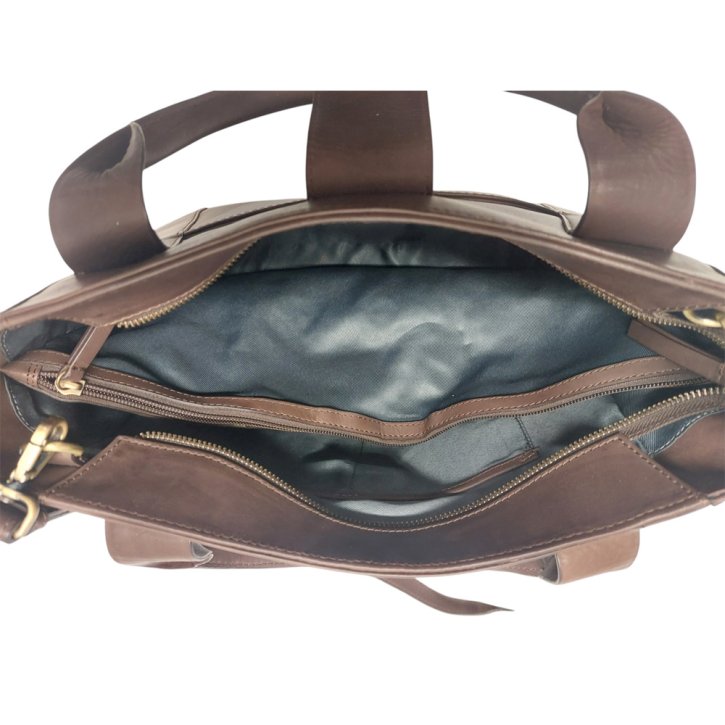 Gianni Conti Schultertasche testa di moro